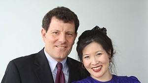 Kristof and WuDunn Advise Midd Kids: Get Outside Your Comfort Zone