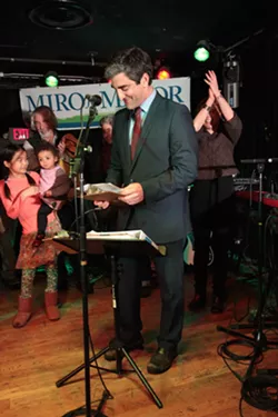 Landslide: Weinberger Trounces Challengers to Win a Second Term
