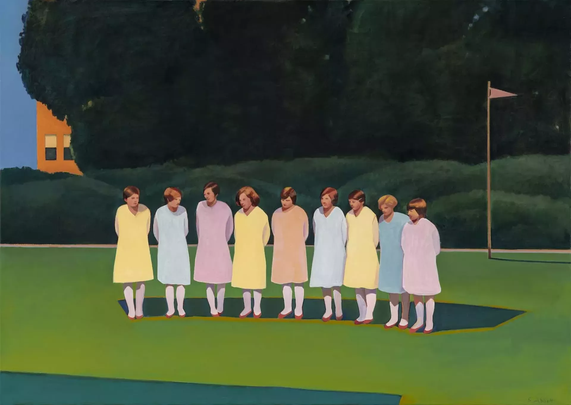 "School Girls" by Susan Abbott