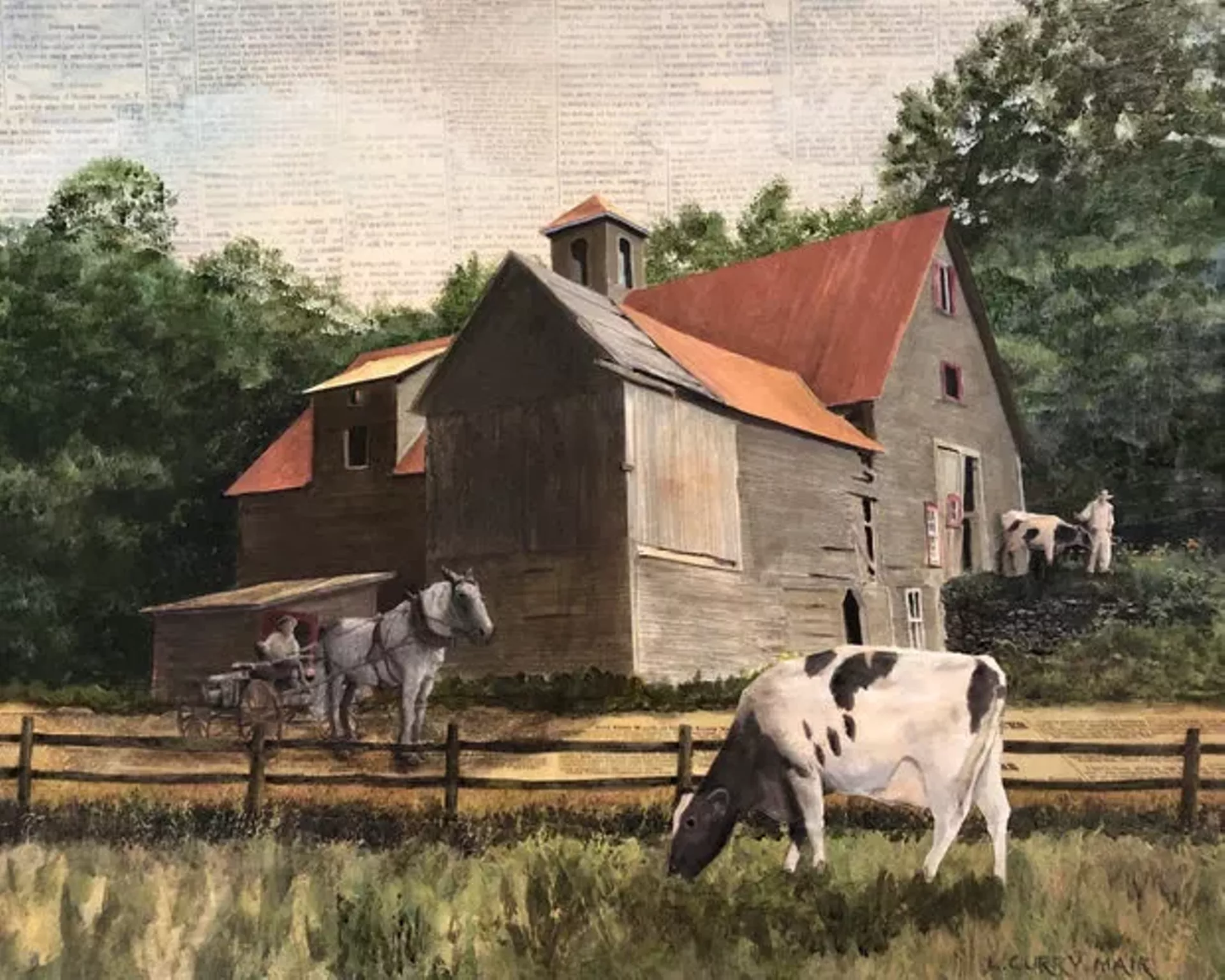 Painting by Lisa Curry Mair