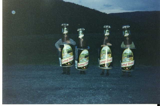 Living, walking, breathing brews, 1990s. - COURTESY OF LONG TRAIL BREWING COMPANY