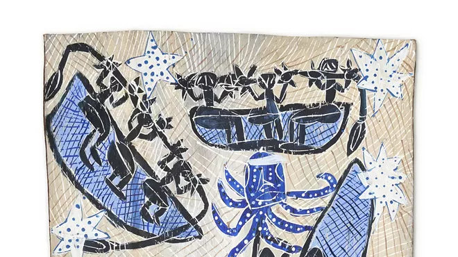 Image: 'Madayin: Eight Decades of Aboriginal Australian Bark Painting from Yirrkala'