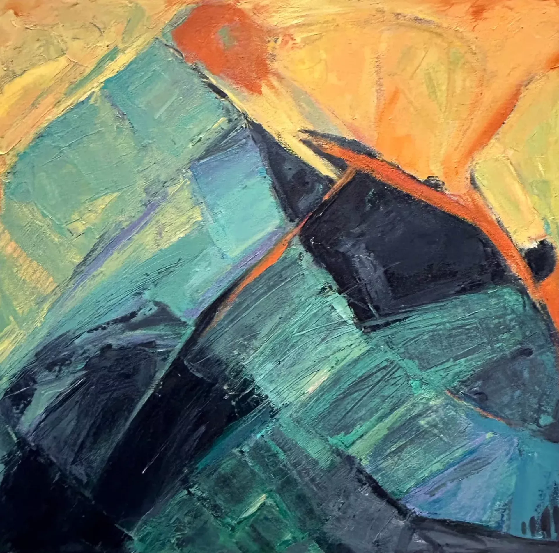 Painting by Maggie Neale