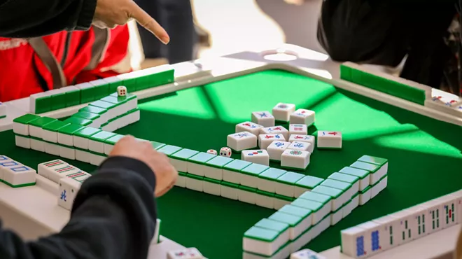 Image: Mahjong Playing Group