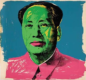 COURTESY OF MIDDLEBURY COLLEGE MUSEUM OF ART - "Mao" by Andy Warhol
