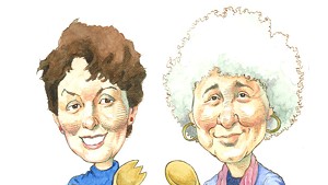 Marian Burros and Marion Nestle