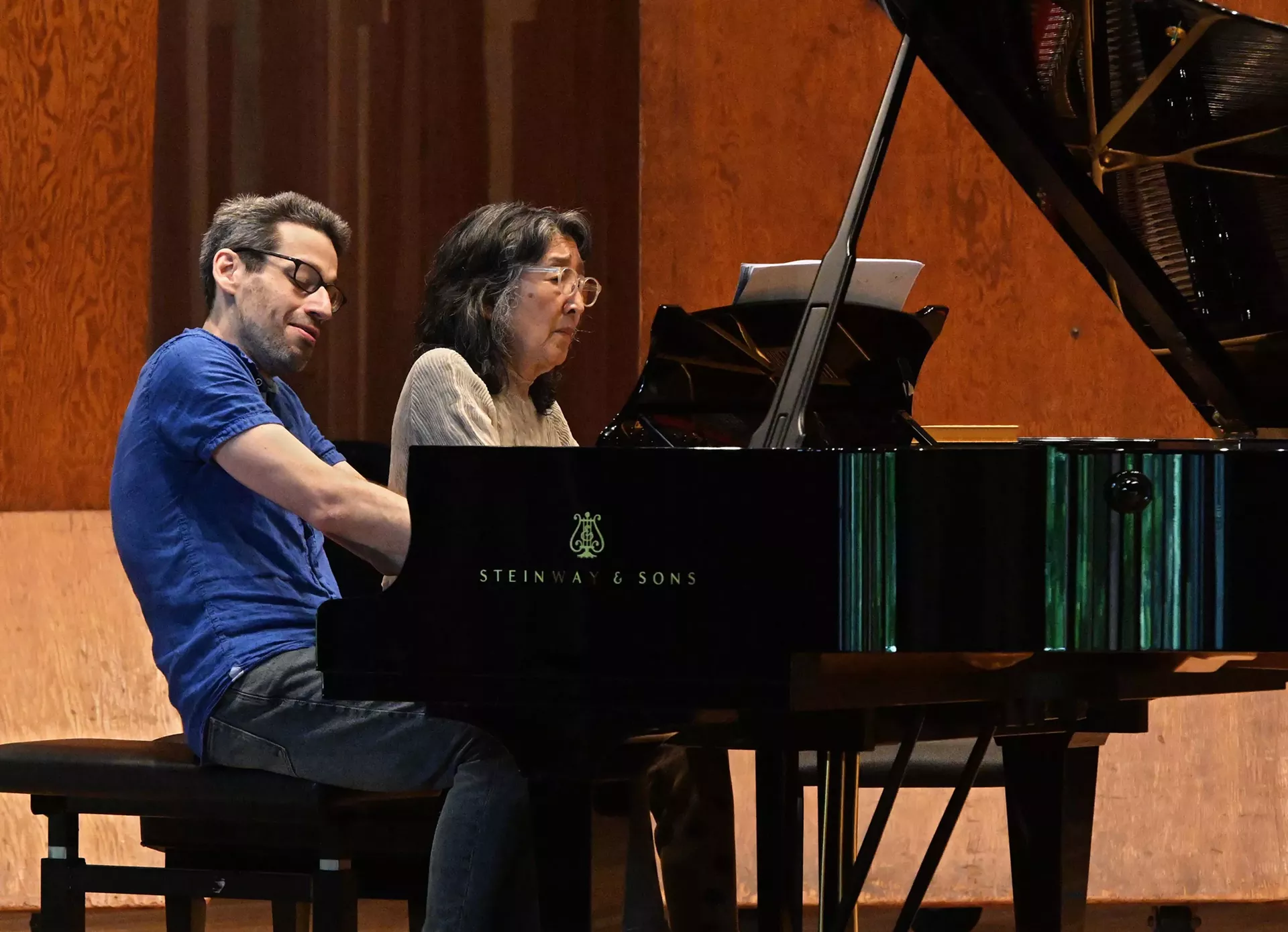 Jonathan Biss & Mitsuko Uchida