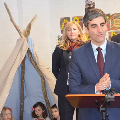 Image: Mayor Miro Weinberger Unveils Early Education Initiative