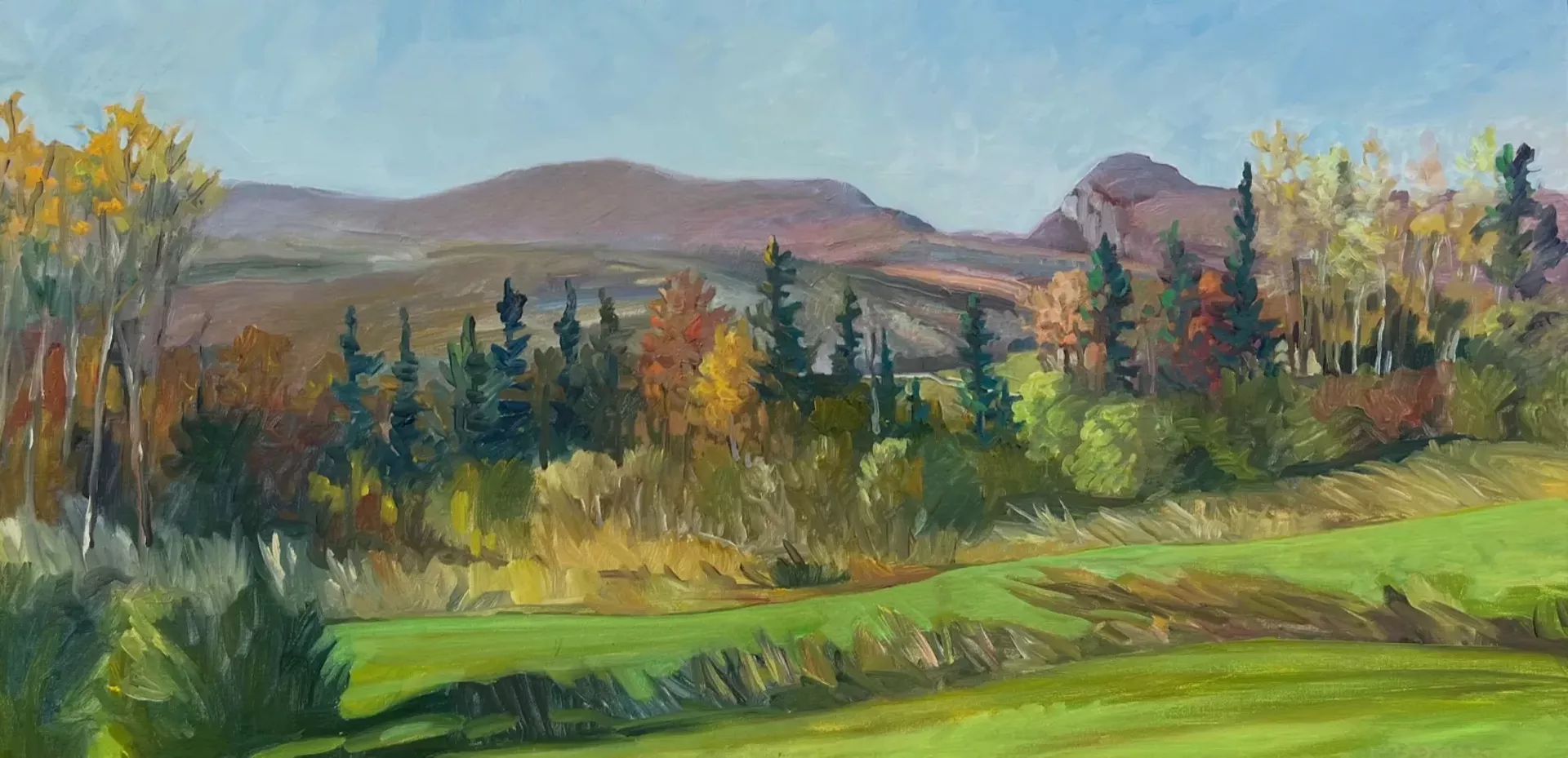Painting by Meryl Lebowitz