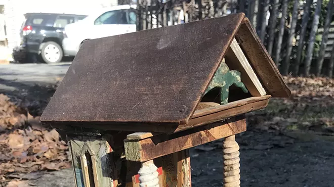 Image: 'Mini Upcycled Ice Shanties'
