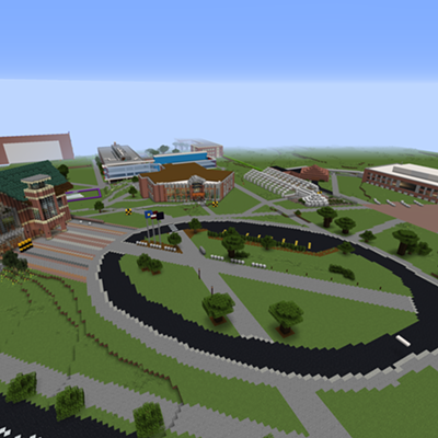 Image: Missing Campus, Vermont Students Recreate Their Favorite Haunts &mdash; in Minecraft