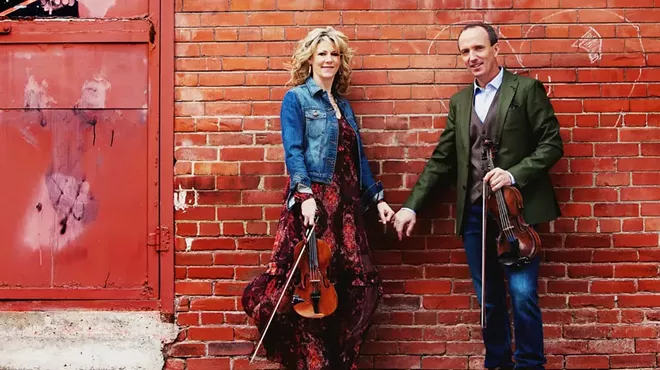 Image: Natalie MacMaster and Donnell Leahy