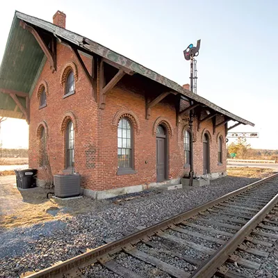 Image: New Haven Finds New Home for Historic Train Depot