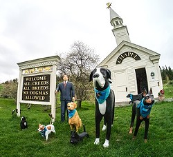 Dog Chapel, St. Johnsbury - COURTESY OF DOG MOUNTAIN