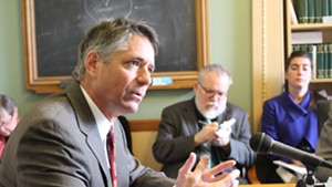 Vermont Public Interest Research Group executive director Paul Burns