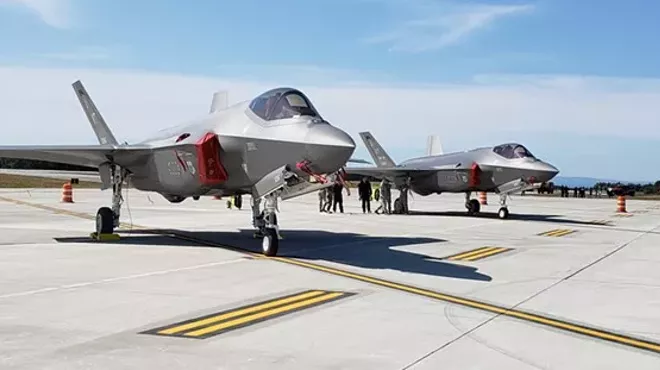 Image: Data Show Vermont Air Guard F-35 Flights Spiked in April