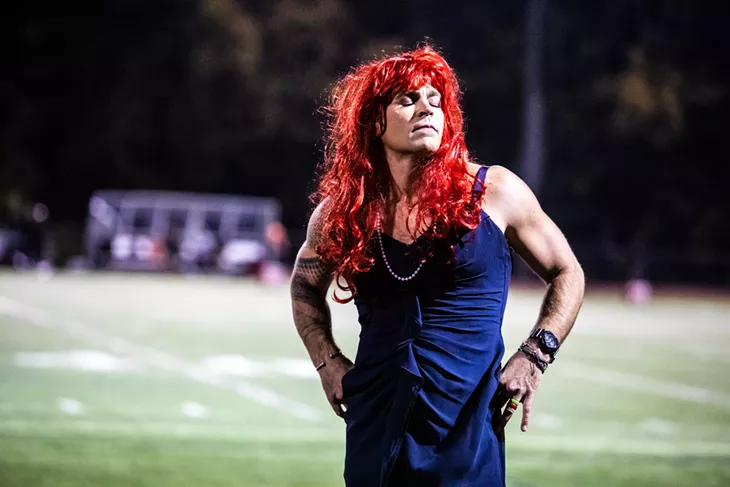 Image: Halftime Drag Ball at Burlington High School