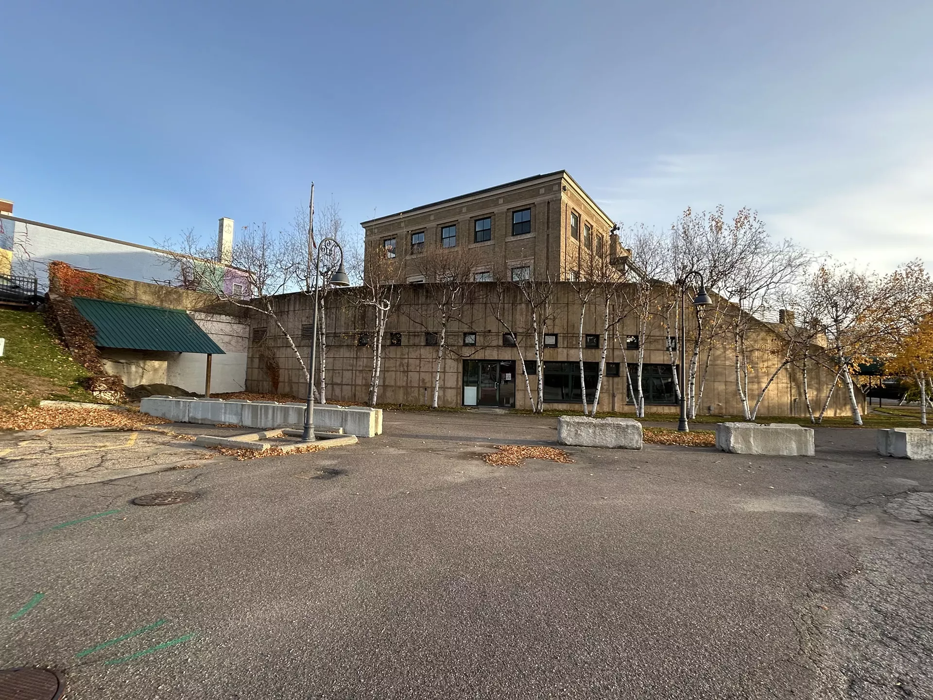 shot of "North Pie Enterance" at 1 Main Street Burlington  Community of Sound
