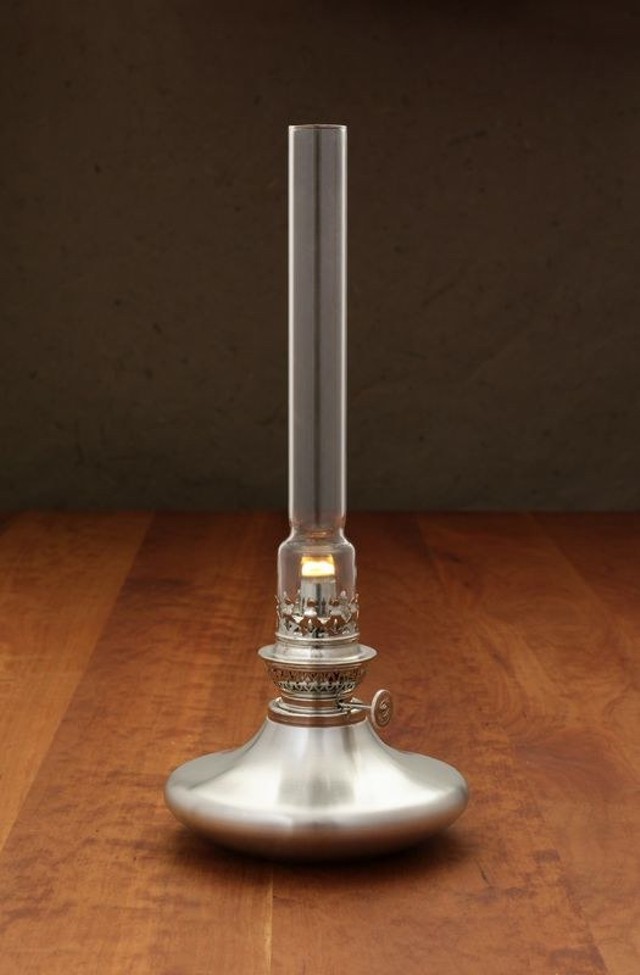 Oil lamp by Danforth Pewter - COURTESY OF DANFORTH PEWTER