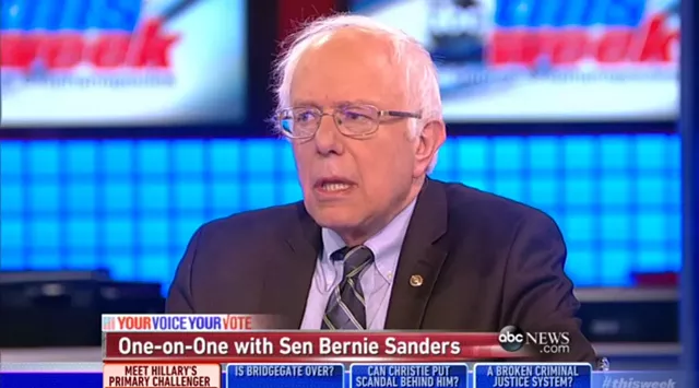 On 'This Week,' Sanders Defends Democratic Socialism, Scandinavia