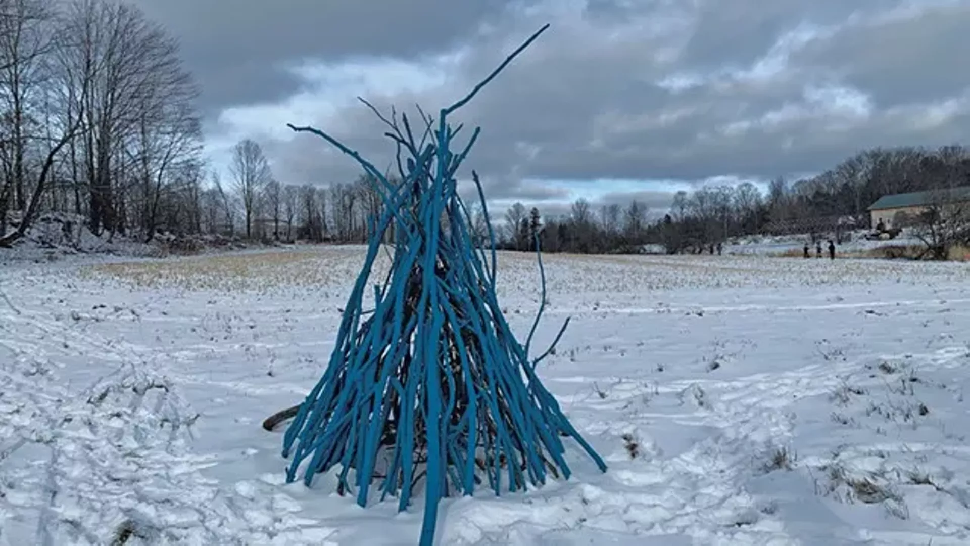 "Blue Bonfire" by HCA Scene Shop
