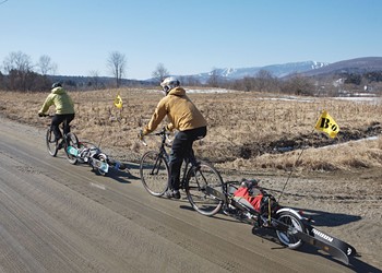 Pack Up Your Gear and Have a Pedal-Powered Snow Day
