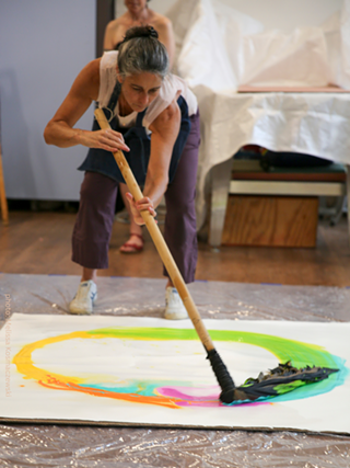 Image: Painting Peace: Community Ensō Painting and Meditation