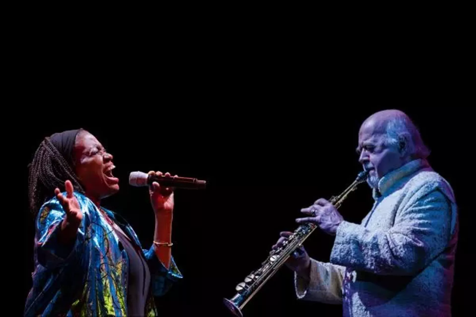 Theresa Thomason and Paul Winter