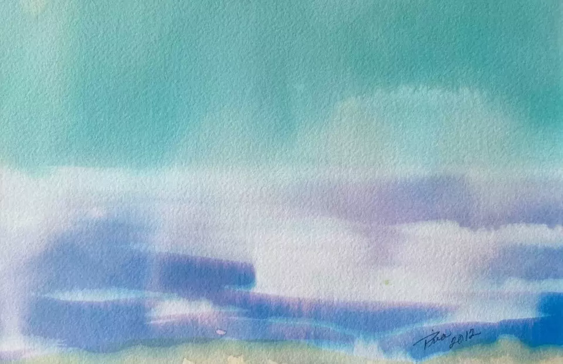 Watercolor painting by Pria Cambio