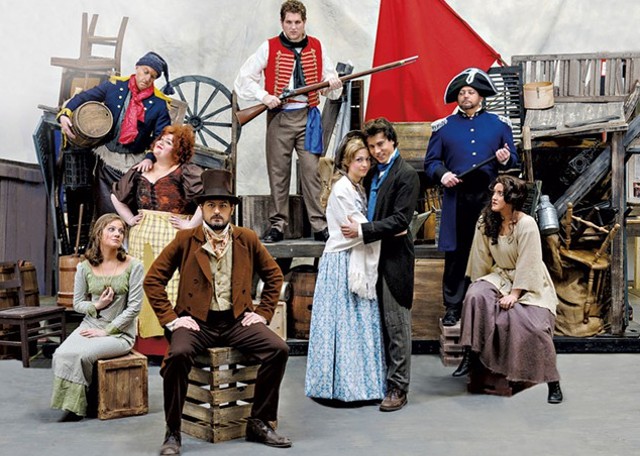 Principal cast of Lyric Theatre Company's Les Misérables - COURTESY OF KAREN PIKE PHOTOGRAPHY
