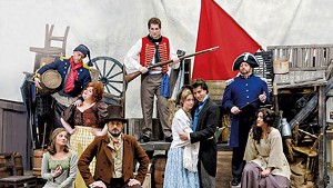 Principal cast of Lyric Theatre Company's Les Misérables
