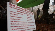 Occupy Lowell Mountain? Despite Court Order, Opponents Camp Near GMP Blasting Zone