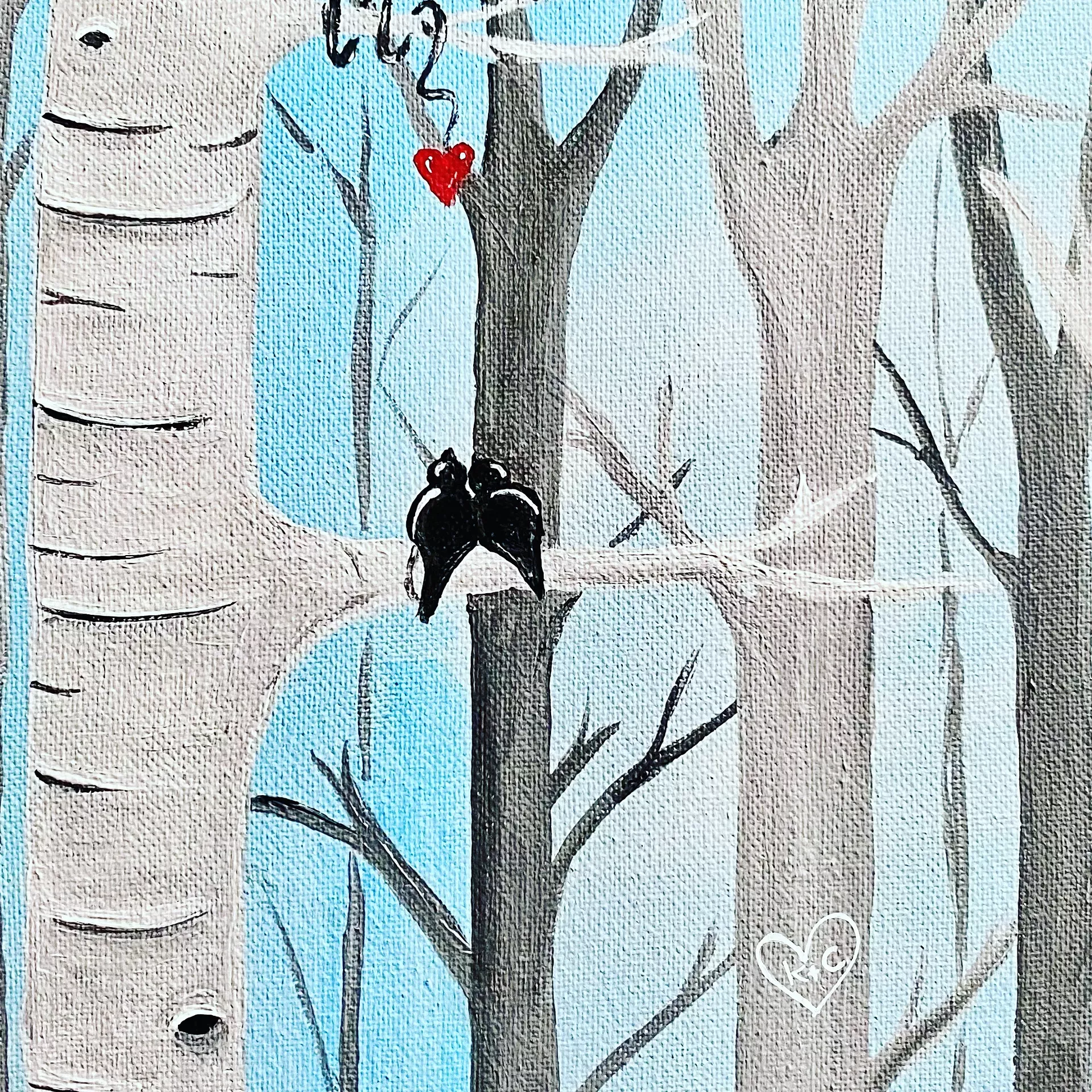 "Love Birds" by Katie O'Rourke