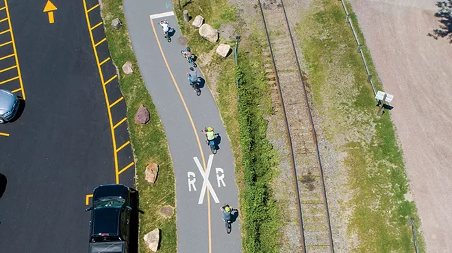 Image: Roll With It: Two-wheeling in Burlington