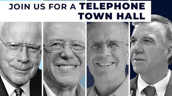Image: Leahy, Sanders, Welch and Scott Hold Virtual Town Hall on Coronavirus