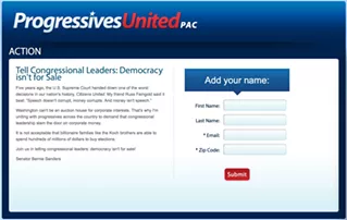 Sanders Uses Citizens United Anniversary to Raise Campaign Cash