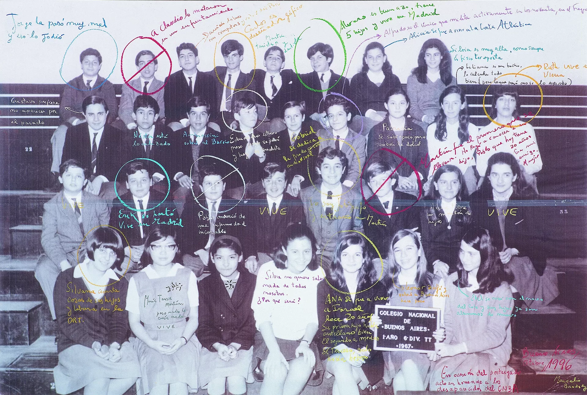 "The Class" by Marcelo Brodsky