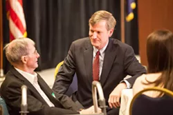 Ads Ask Legislators to Pick Milne as Governor