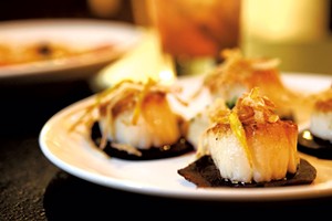 Seared scallops at the Bench - FILE: JEB WALLACE-BRODEUR