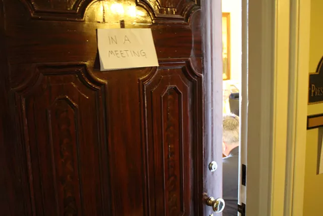 Montpeculiar: Closed Doors in the People's House