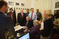 Senate Backs School District Consolidation