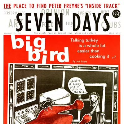 Image: Seven Days "Covers" Food and Drink 1995-2020