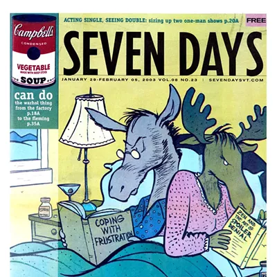 Image: Seven Days "Covers" Politics 1995-2020
