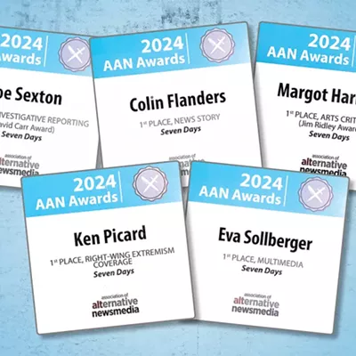 Image: Seven Days Wins Five First-Place Honors at the 2024 AAN Awards