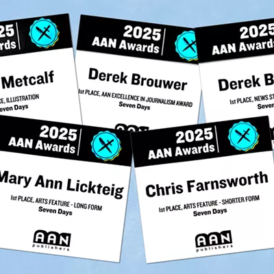 Image: Seven Days Wins Five First-Place Honors at the 2025 AAN Awards