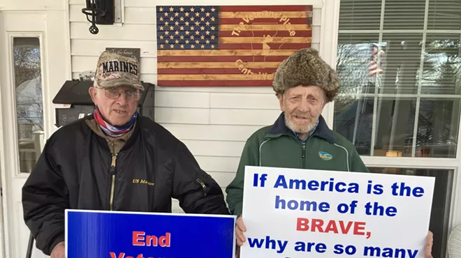 Image: Sleep-Out for Homeless Veterans