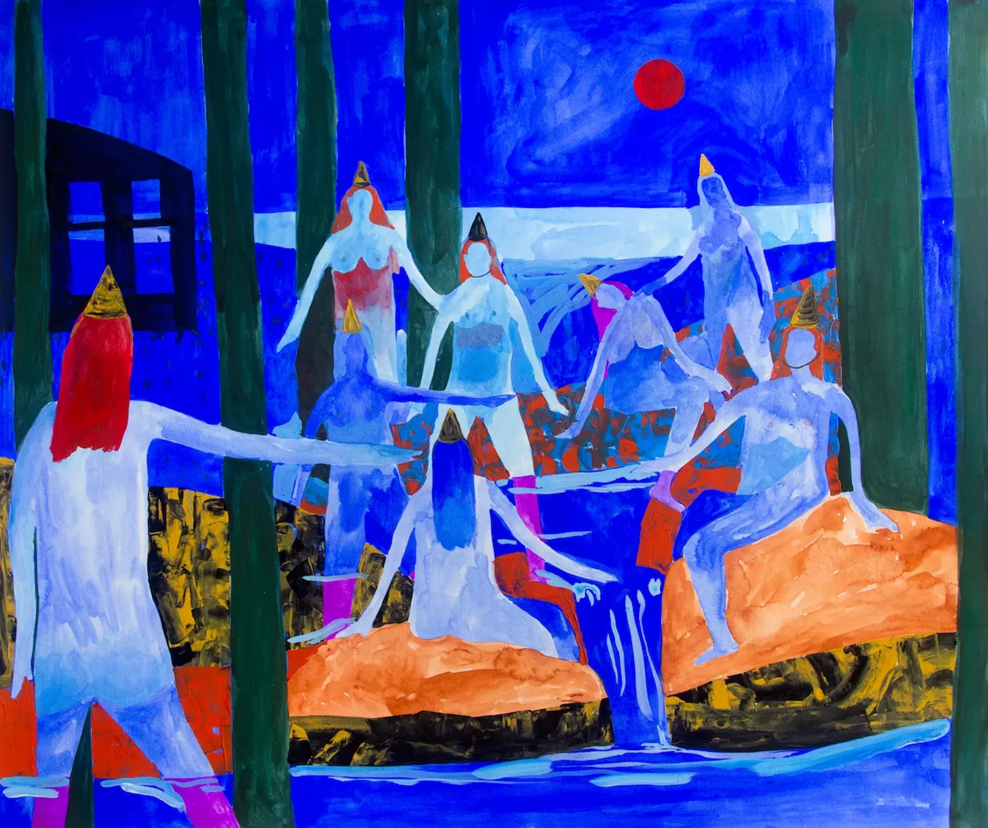 Painting by Jessica Parker Foley