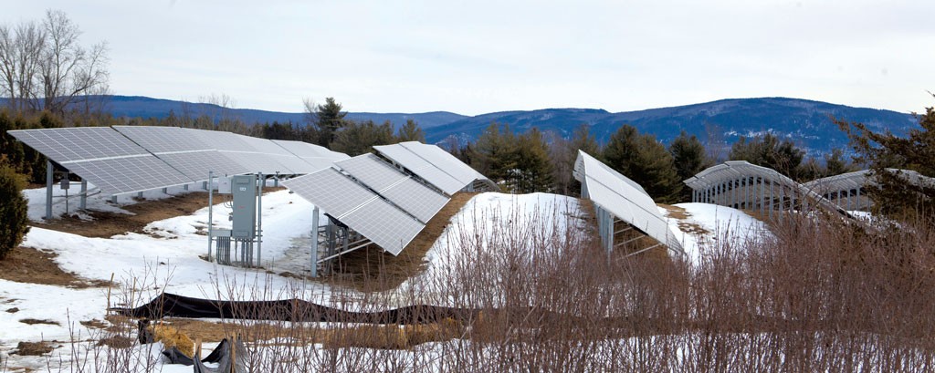 Solar array in New Haven - JAMES BUCK