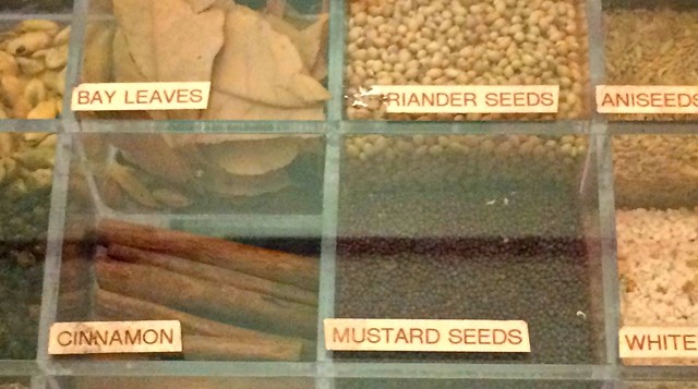 Spices displayed at the door - ALICE LEVITT