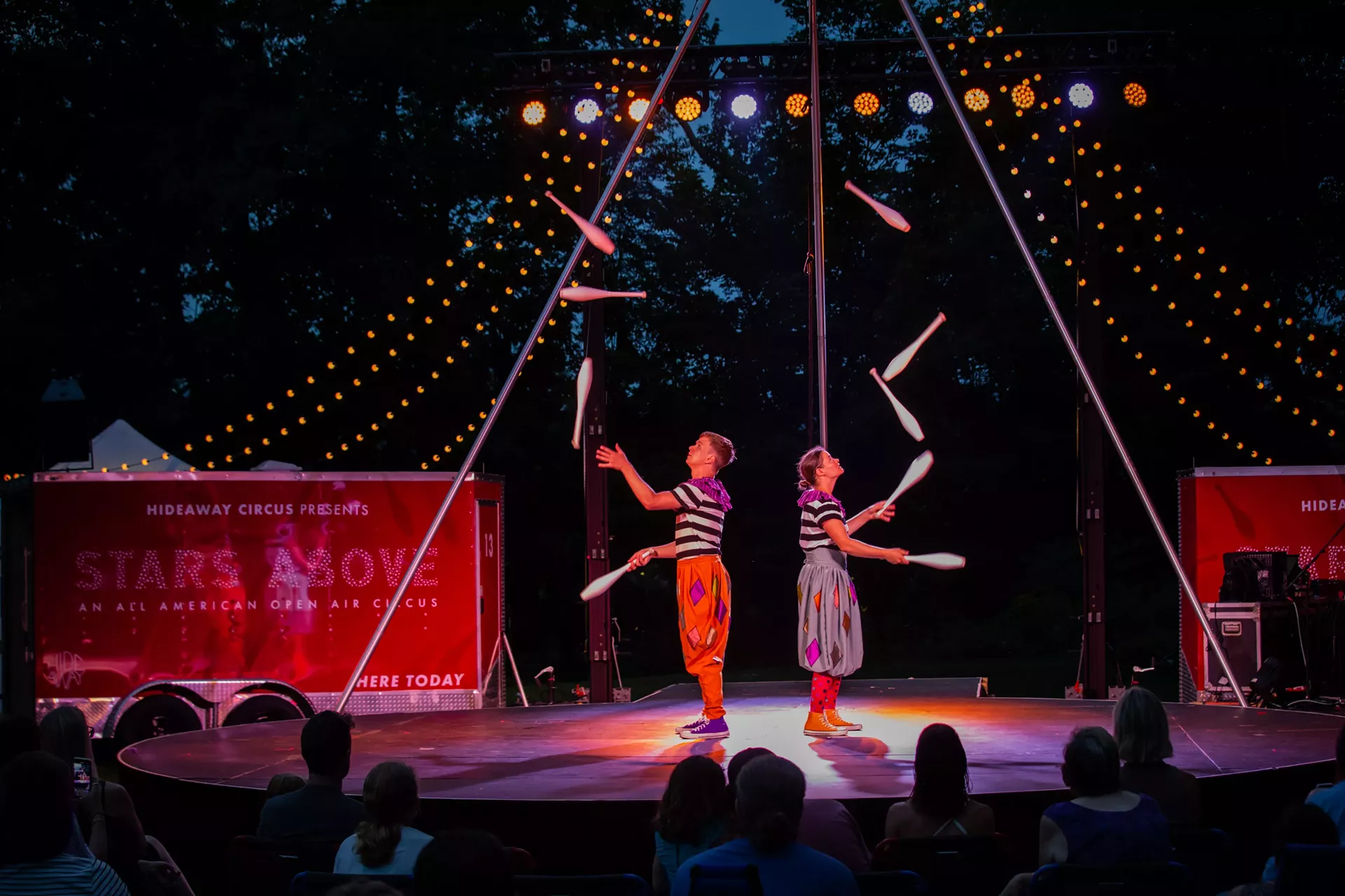 Hideaway Circus cast members
